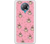 Funda compatible con Pocophone F2 - Be Unique Funda Gel perrocornio
