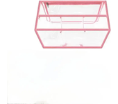 EVA Rubber Waterproof Shopping Basket Beach Pool Transparent Insert Jelly Tote Bag  Water-resistant divided inner pocket