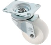 Rueda AMIG 2512-40 Poliamida Blanco