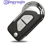 jingyuqin Remote 2b Flip Folding Car Key Shell Case Fob Cover For Citroen DS3 Uncut VA2 Key Blade Housing Cover