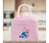 Stitch Insulated Lunch Bag, Durable Portable Lunch Box Storage Bag, Thermal Cooler Handbag For Work Office Beach Picnic