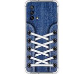 Funda Silicona Antigolpes para Oppo A74 4G diseño Zapatillas 01 Dibujos