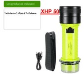 IPX8 Professional Diving Flashlight 100M Rechargeable Underwater Flashlight Dive Torch Power Display Diving Torch Light