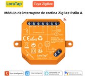 LoraTap Módulo deInterruptor Para Cortinas Inteligentes ZigBee Y Wi-Fi Control Remoto Por Voz Con Google Assistant Y Alexa