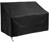 Funda Banco Jardín 2/3/4 Plazas Impermeable Muebles Exterior Revestimiento PVC Material Oxford Duradero