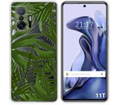 Funda Silicona Transparente para Xiaomi 11T 5G / 11T Pro 5G diseño Jungla Dibujos