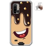 Tumundosmartphone Funda Gel Tpu para Ulefone Armor 7 diseño Helado Chocolate Dibujos