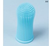 Dog Soft Pet Finger Toothbrush Teeth Cleaning Bad Breath Care Silicone Tooth Brush Tool Cat Cleaning Supplies Pet Oral Cleaning