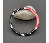 38mm*31.5mm Flat Resin Aluminium Watch Bezel Insert Fits SKX007 SKX009 SRPD Watch Case NH36 NH35 Movement Men Watch Parts