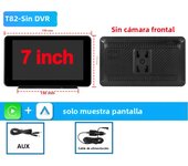 8.1 Inch 2.5K DVR Wireless CarPlay & Android Auto Dash Cam Bluetooth Audio GPS Navigation Dashboard Dual Lens Video Recorder
