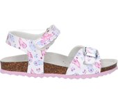 Sandalias de Niña GEOX J028MC 000QD J ADRIEL C1030 WHITE-LAVENDER