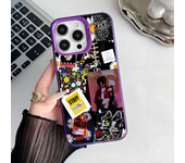 Epc Kpop GD G-Dragons Phone Case IMD Phone Case For IPhone 16 15 14 13 12 11 Pro Max Plus Color Silver Cover