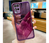 Color Clear Phone Case for Samsung A55 35 25 15 05S 73 72 71 54 53 52 51 34 33 32 31 24 23 22 4 5G Silicone Lens Cover Back Case