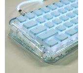 104 Keys Pudding Theme Keycap OEM Profile ABS PBT Double Shot Keycap For Mx Switch Mechanical Keyboard RGB Backlit Key Caps