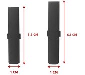 Aluminum Alloy Handlebar Handle Grip for Xiaomi M365 Electric Scooter Handlebar Handle Bar Handrail front Sealing plug Faucet