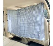 Car front and rear partition curtain Interior shade curtain summer heat insulation sunscreen women shade privacy shade curtain