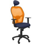 Silla Ergonómica Piqueras Y Crespo con Malla Transpirable y Cabecero Fijo