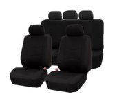 Universal Car Seat Covers Fabric Bicolor Stylish Polyester Car Seat Cover Set Fit Most Car, SUVs, Vans Car Seat Protector