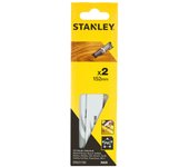 Pack 2 hojas sierra sable 15,2cm corte fino sta21192-xj stanley