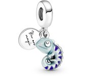 Pandora Moments Charm Colgante en plata de ley Camaleón Que Cambia de Color 791676C01 , para Mujer
