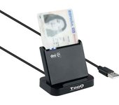 Tooq lector de tarjetas inteligentes dnie vision usb 2.0 - color negro