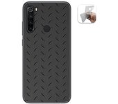 Tumundosmartphone Funda Gel Tpu para Xiaomi Redmi Note 8 (2019/2021) diseño Metal Dibujos