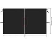 3Pcs Car Privacy Curtains Set Universal Taxi Car Divider Curtain Blackout Curtains for Kids Baby Travel Camping Sleeping