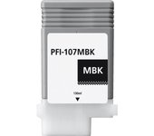 Compatible canon pfi107 negro mate cartucho de tinta pigmentada pfi107mbk / 6704b001