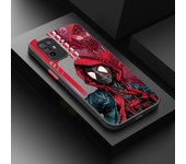 Spider Man Into the Spider Verse For OPPO A98 A96 A94 A93 A78 A77S A76 A74 A73 A72 A57E S A56S Frosted Translucent Phone Case