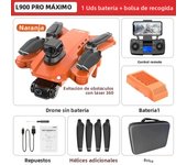 New L900 Pro MAX GPS Drone 4K Professional Dual Camera 5G Wifi 360° Obstacle Avoidance Brushless Foldable Quadcopter RC Drones