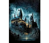 5d Diy Diamond Art Painting Kits Harry Potter Hogwarts Castle Moon Embroidery Jewelry Home Decor Cross Stitch Cartoon Kids Gift