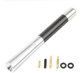 Carbon Fiber Car Roof Antenna Universal  3.5cm 8cm 12cm Black Red Blue Colorful Radio Aerial Antenna Set Car Styling Accessories