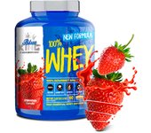 AS AMERICAN SUPLEMENT Proteína de Suero de Leche 100% Whey Protein 2kg | Enriquecida por Creatina | L-Glutamina | Bcaa's | Aumenta Masa Muscular
