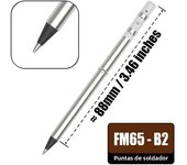 FM65 High-quality T65 Tips Soldering Iron Tip for GVDA GD300 T85 HS01 Welding Equipment Tools Welder Solder Station Cautin Sting