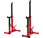Ozio Fitness Soporte Rack Ajustable Power Levantamiento de Pesas Multifuncional Fitness