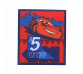 Parches Ropa Disney – Pixar – Vehículos – Transportes – Racers – Carreras – Parche Impreso Ropa – (licencia oficial) – Cars – Coches – Rayo McQueen – 5,4 x 6,5 cm. - Moda The Happy Patch