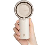 Mini ventilador de mano portátil, ventilador personal recargable por USB de 4000 mAh, ventilador de bolsillo que funciona con cateria with 5 velocades