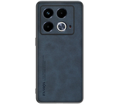 Luxury Business Leather Phone Protective Back Case for Infinix Note 40 Pro Plus X HOT 50 I 4G 5G TPU+PU Shockproof Cover Shell