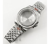 40MM SUB GMT Ceramic Bezel Glide Lock Clasp Sapphire Crystal Watch Case For ​NH34 NH35 NH36 NH38 ETA2824 Movement 120 Clicks