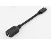 Digitus - Cable adaptador USB Type-C, OTG, Type-C a A AK-300315-001-S