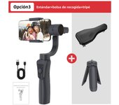 S5 Professional 3-Axis Handheld Gimbal Stabilizer for iPhone/Samsung/Xiaomi, Anti-Shake Phone Holder for Smooth Video Recording