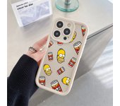The Simpsons Family Phone Case For iPhone 15 14 Plus 11 Pro Max 13 12 Mini XR X XS Max Soft Cover Fundas
