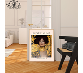 Gustav Klimt Flower Garden Sunflowers Self-adhesive Art Poster Whitepaper Prints Posters Artwork Home Decor