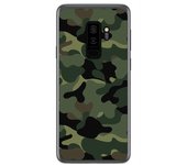 Tumundosmartphone Funda Gel Tpu para Samsung Galaxy S9 Plus Diseño Camuflaje Dibujos