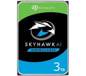 Disco duro interno hdd seagate skyhawk ai st3000vx015 3tb 3.5 pulgadas 256mb -  sata 6gb - s