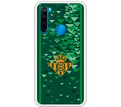 Funda original compatible con Xiaomi Redmi Note 8 - Real Betis Balompié Escudo amarillo