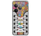 Tumundosmartphone Funda Silicona Antigolpes para Realme GT 6 / GT 6T 5G diseño Zapatillas 05 Dibujos