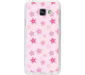 Tumundosmartphone Funda Gel Tpu para Samsung Galaxy A3 (2016) Diseño Flores Dibujos