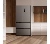 Cecotec Frigorífico puerta francesa Bolero CoolMarket FD 436 Inox E
