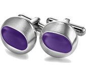 JOYAS DE LA COLECCIÓN BREIL CUFFLINK, CÉLULAS DE HOMBRE en color PLATA tamaño MEDIUM SIN PIEDRAS - TJ1168